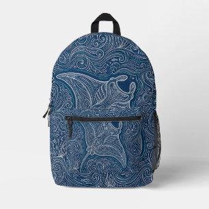 Manta Ray Ocean Rugzak - Strakke Reis Tas