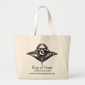 Manta Ray of Hope MMF Jumbo Tas Canvas Bag (Voorkant)