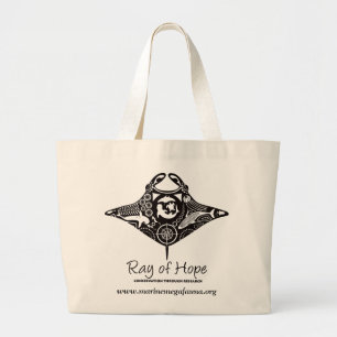 Manta Ray of Hope MMF Jumbo Tas Canvas Bag