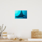 Manta Ray Poster (Keuken)