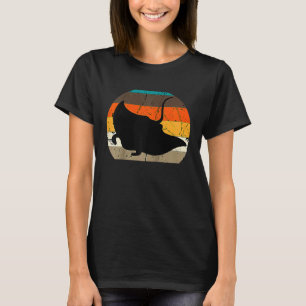 Manta Ray Retro  Stingray Fish Biolog T-shirt