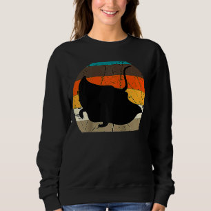 Manta Ray Retro Stingray Fish Biolog Trui