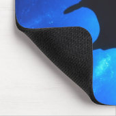 Manta Ray Silhouette Muismat (Hoek)