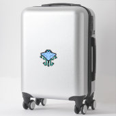 Manta ray sticker (Koffer)