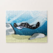 Manta Ray (Stingray) Puzzle Legpuzzel (Horizontaal)