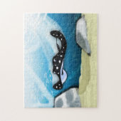 Manta Ray (Stingray) Puzzle Legpuzzel (Verticaal)