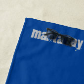 Manta ray strandlaken (In situ)