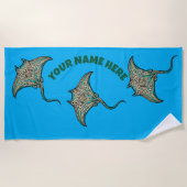 Manta Ray Strandlaken (Voorkant)