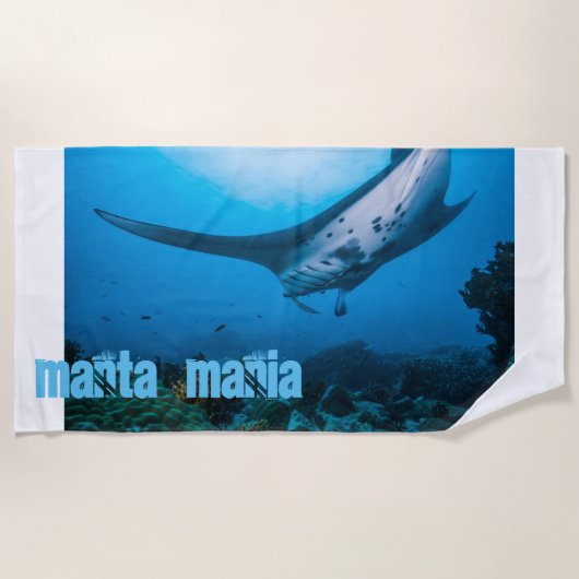Manta ray strandlaken (Voorkant)