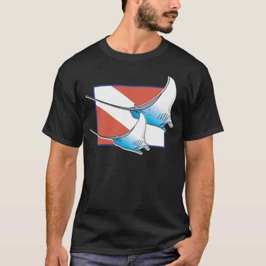 Manta Ray T-shirt (Voorkant)