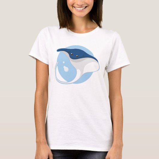 Manta Ray T-shirt (Voorkant)
