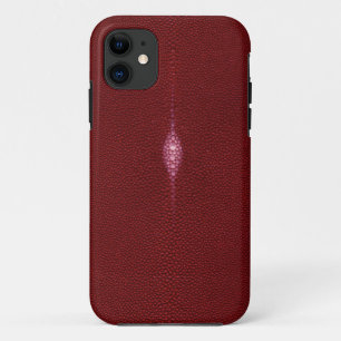 MANTA RAY TEXTURED RUBY RED iPHONE 5 HOESJE