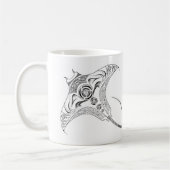Manta Ray Tribal Dotwork Mok (Links)