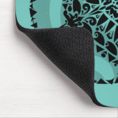 Manta Ray Tribal Tattoo Style Muismat (Hoek)