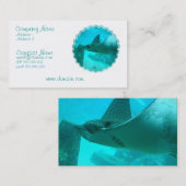 Manta Ray Visitekaartje (Voorkant / Achterkant)