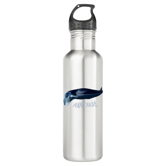 Manta Ray Waterfles (Voorkant)