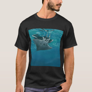 Manta Ray yaR atnaM T-shirt