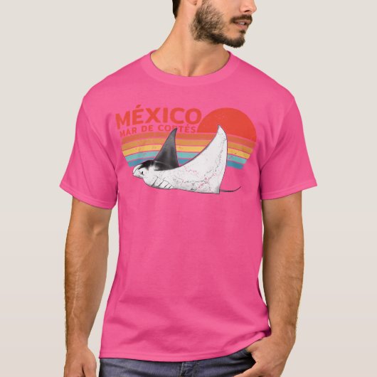 Manta Ray Zee van Cortez T-shirt (Voorkant)