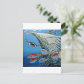 manta rays briefkaart (Staand voorkant)