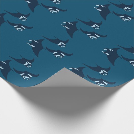 Manta Rays Cadeaupapier (Hoek)