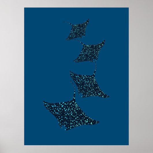 Manta Rays Poster (Voorkant)