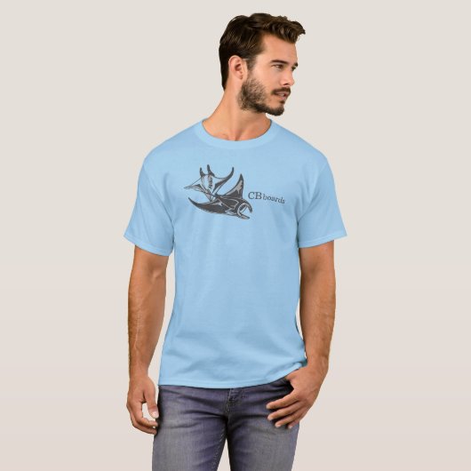 Manta Rays T-shirt (Voorkant volledig)