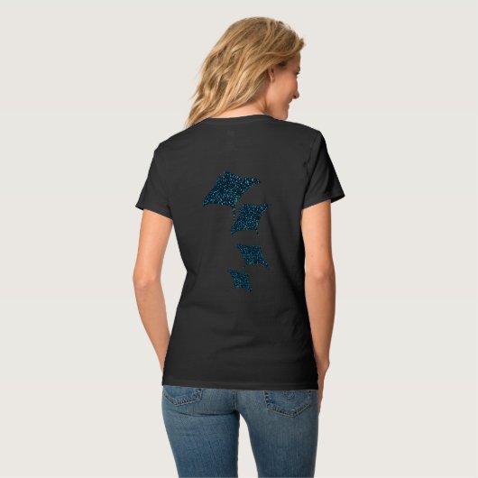 Manta Rays T-shirt (Achterkant volledig)
