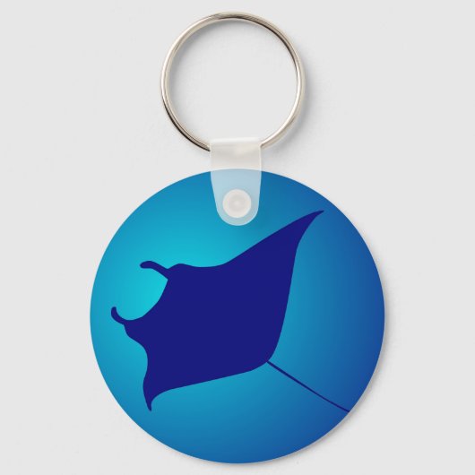 Manta Rochen ray Sleutelhanger (Voorkant)