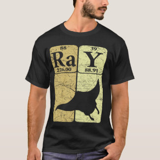 Manta Rog Periodiek Systeem Elementen Stingray T-shirt