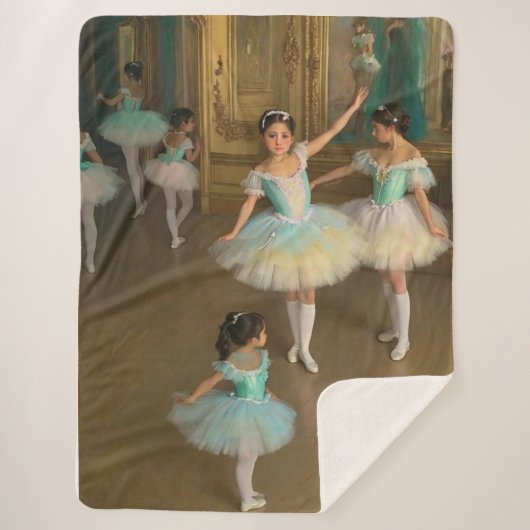 Manta Sherpa Bailarinas esperando el momento de ac Sherpa Deken (Voorkant)