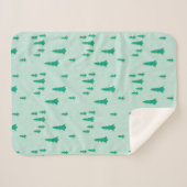 Manta Sherpa con diseño navideño. Sherpa Deken (Voorkant (horizontaal))