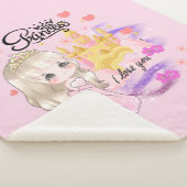 Manta sherpa princess sherpa deken (3/4)