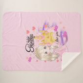 Manta sherpa princess sherpa deken (Voorkant (horizontaal))