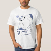 Manta straal: Hug me! T-shirt (Voorkant)