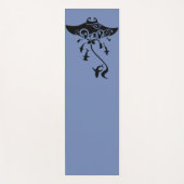 manta straal met haaien yogamat (Voorkant)