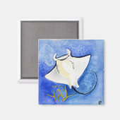 Manta Yay. Magneet (Voorkant / Achterkant)