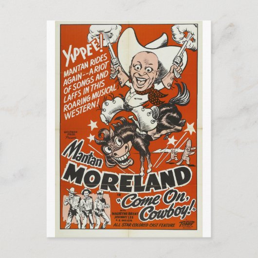 MANTAN MORELAND BRIEFKAART (Voorkant)