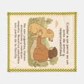 MantaPeluditos Fleece Deken (Voorkant (Horizontaal))