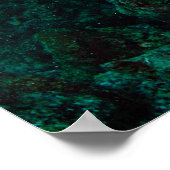 Mantarays over anemon - Poster (Hoek)