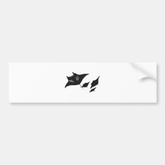mantarochen manta ray scuba diving tauchen taucher bumpersticker