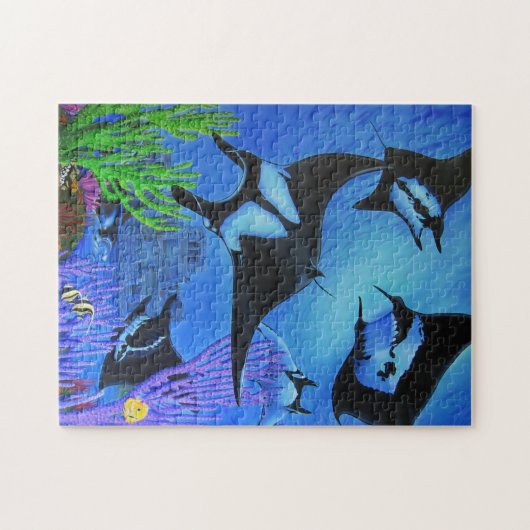 Mantas in Tulum Legpuzzel (Horizontaal)