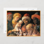 Mantegna Adoration of the Magi Briefkaart (Voorkant / Achterkant)