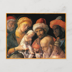 Mantegna Adoration of the Magi Briefkaart