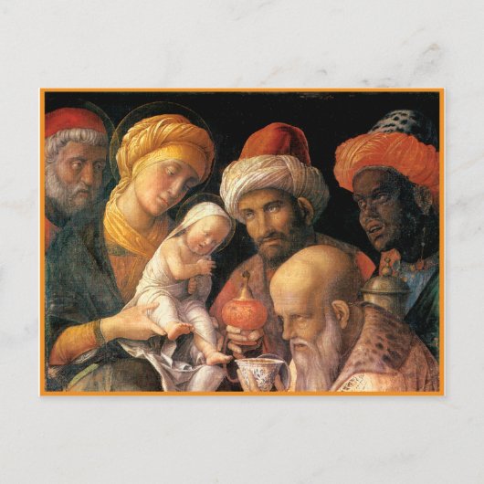 Mantegna Adoration of the Magi Briefkaart (Voorkant)