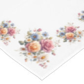 Mantel Blanco Flores para Celebrar Tafelkleed (Gekanteld)