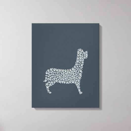 Mantel Canvas Afdruk (Voorkant)
