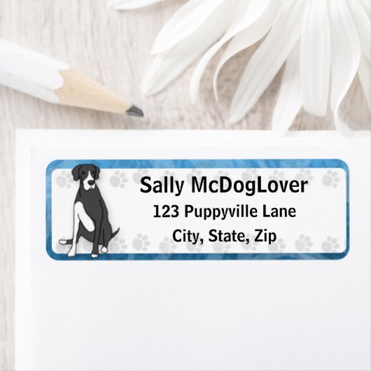 Mantel Great dane Etiket (Insitu)