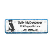 Mantel Great dane Etiket (Voorkant)