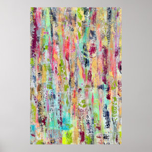 Mantel van Vele Kleuren 24 x 36 Poster