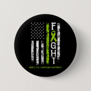 Mantelcellymfoom Warrior Amerikaanse vlag Ronde Button 5,7 Cm